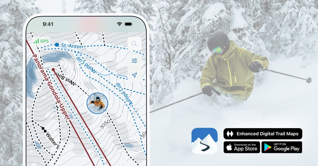 photo of Slopes iOS app gets major update with live, interactive ski maps for 200 resorts image