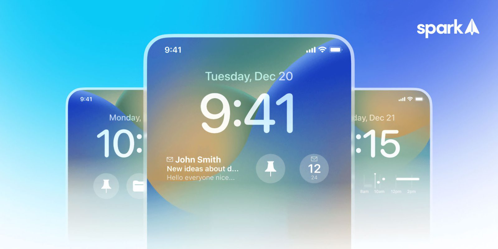 Spark Mail updated with Lock Screen Widgets and improved Stage Manager support