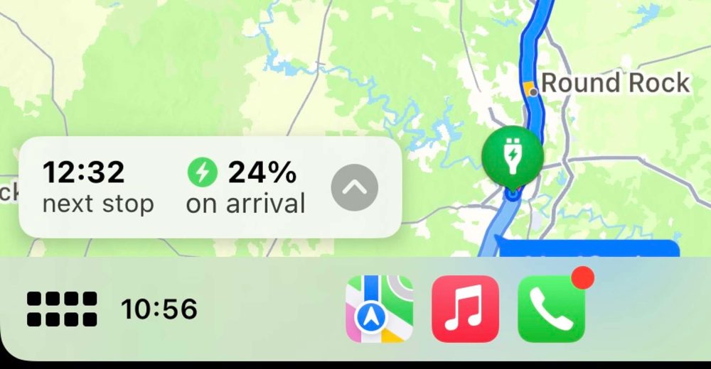 Apple Maps EV charge - Auto Recent
