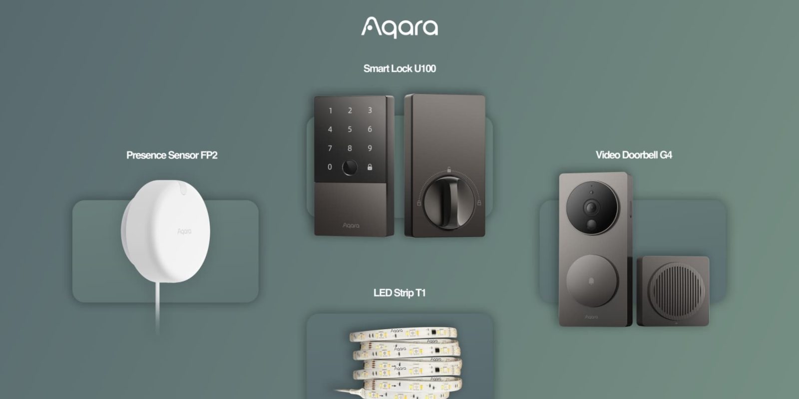 Aqara previews new HomeKit devices: smart door locks, led strips, and more
