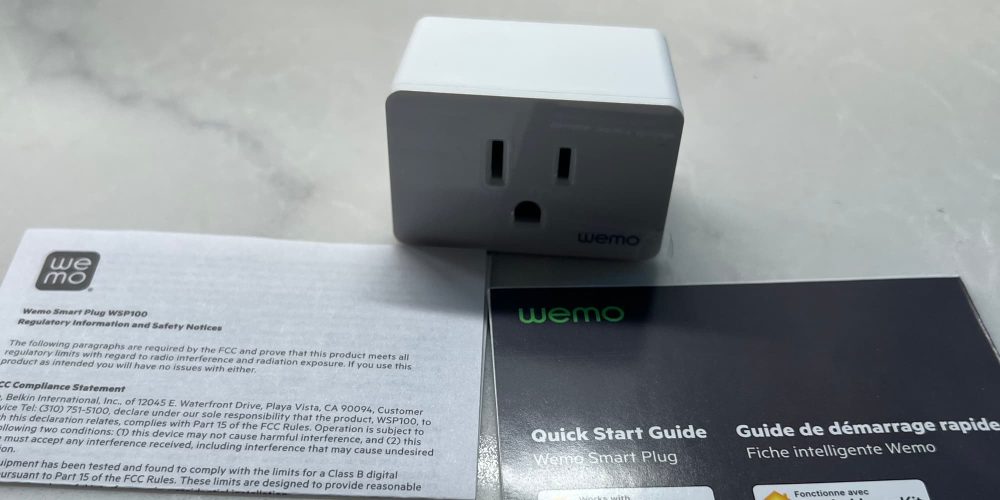 Wemo Smart Plug With Thread 