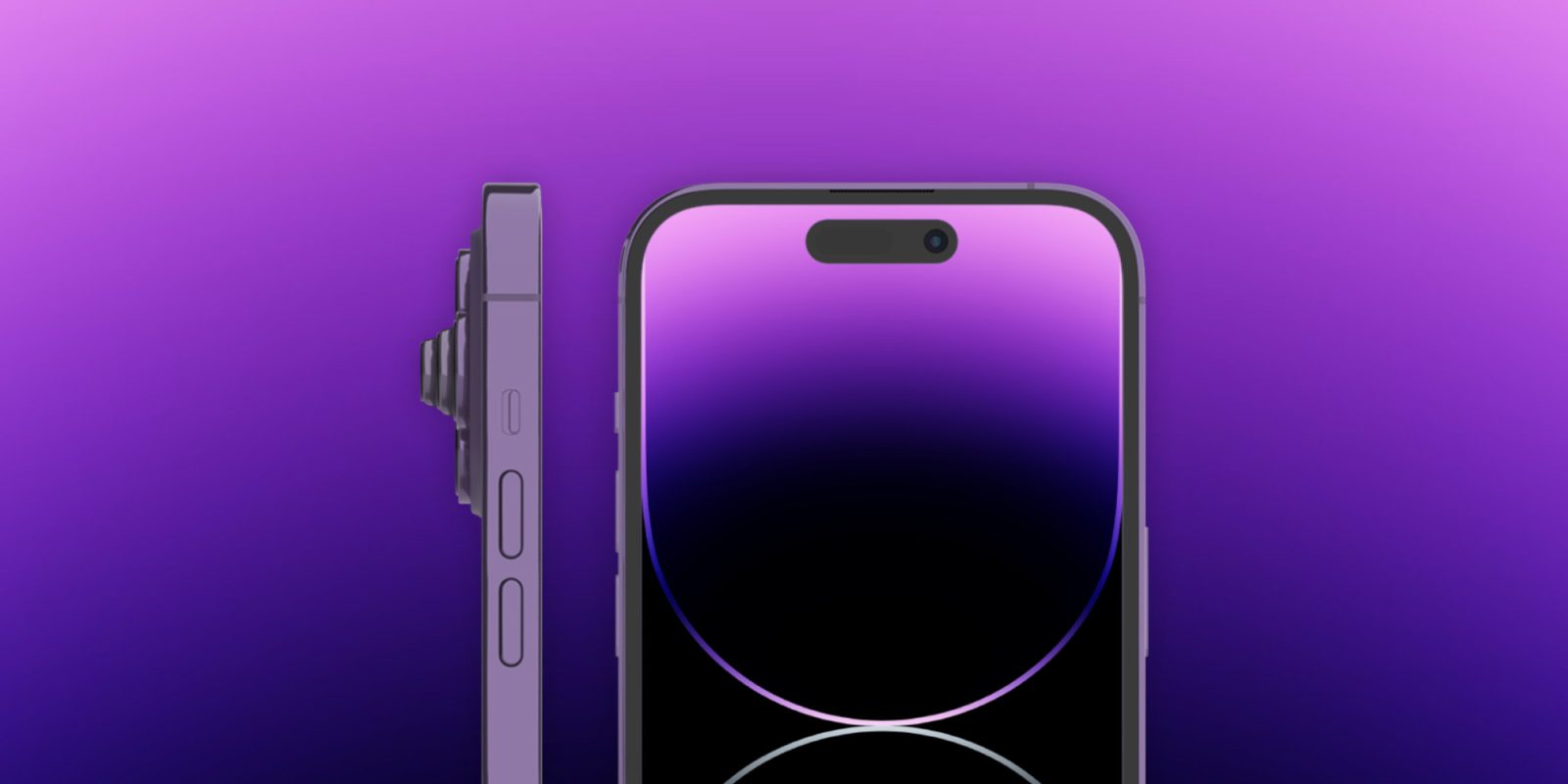 iPhone concept with a periscopic camera lens