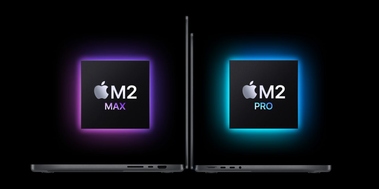 16" and 14" MacBook Pros with M2 Max and M2 Pro processors