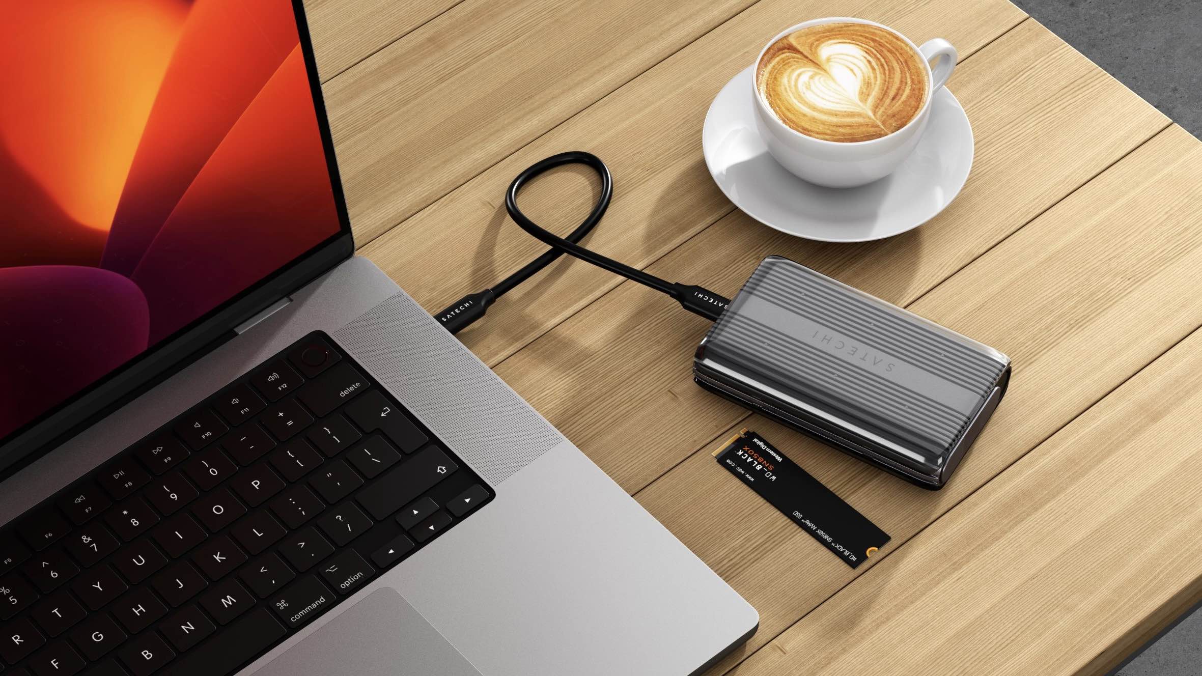 Satechi announces tool-free USB4 NVMe SSD Pro Enclosure for Mac