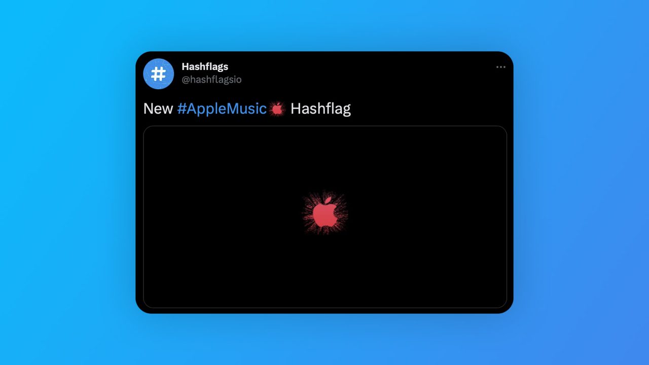 photo of Twitter rolling out new #AppleMusic hashflag ahead of Super Bowl Halftime Show image