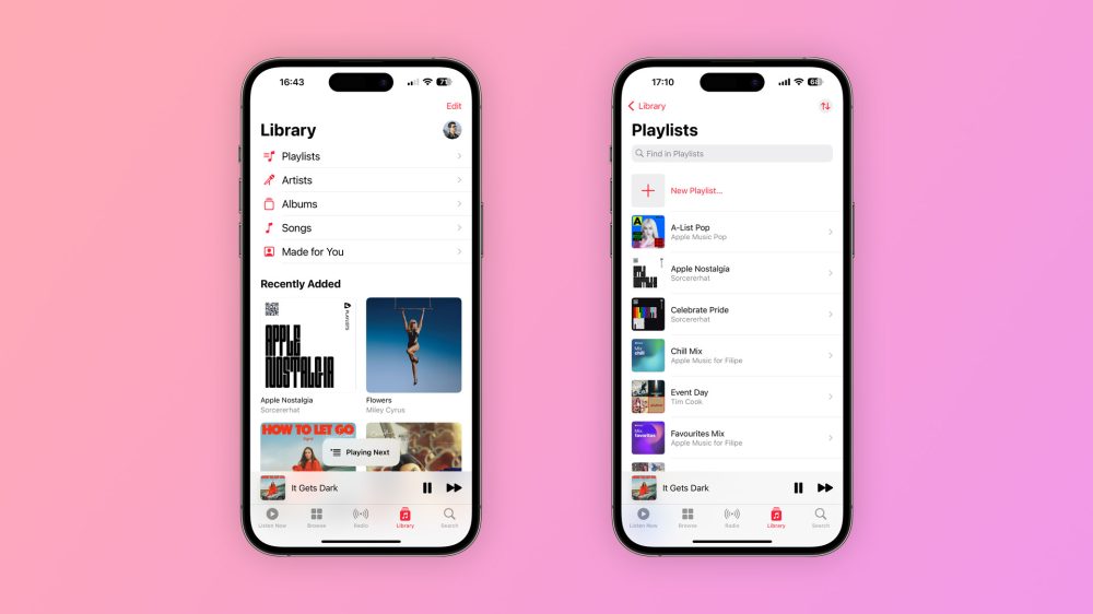 iOS 16.4 brings interface changes to Apple Music, no sign of Apple Classical