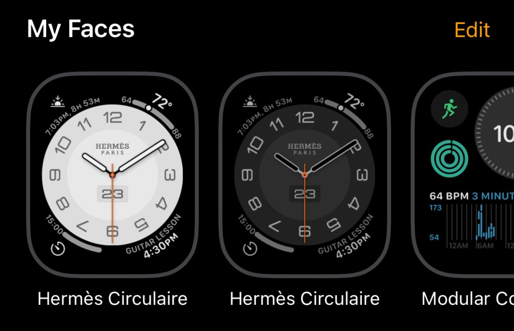 Apple watch dark clearance mode