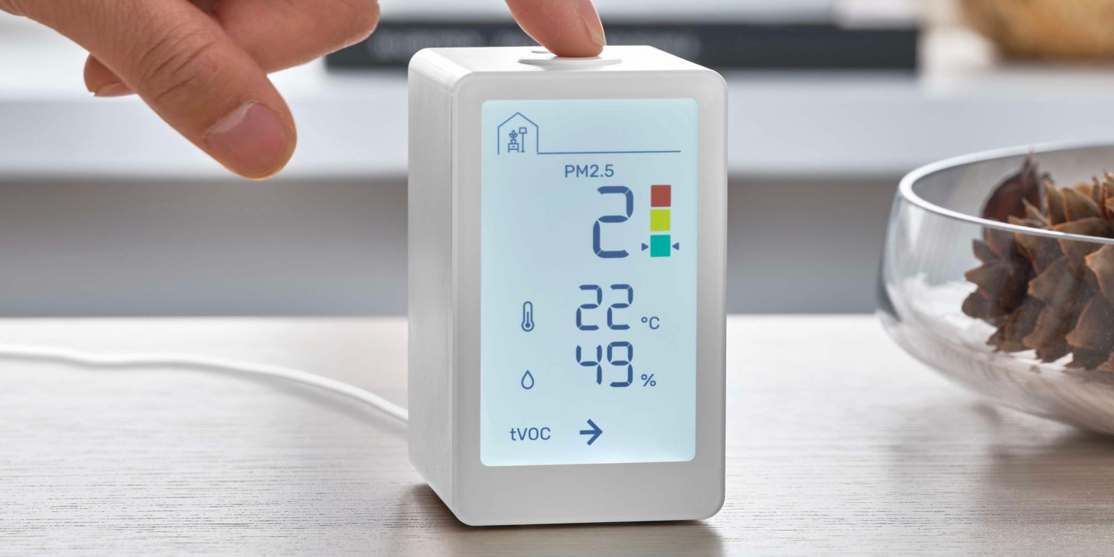 IKEA smart indoor air quality monitor