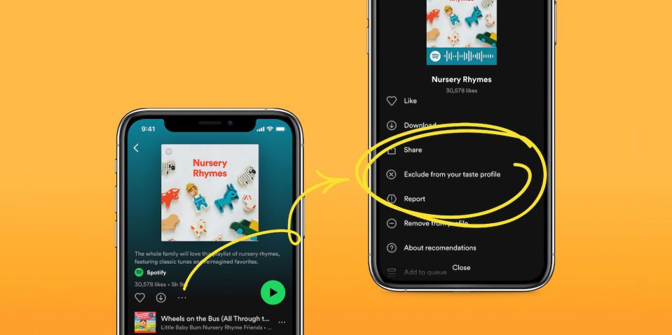 Spotify's latest feature lets users exclude playlists from impacting recommendations