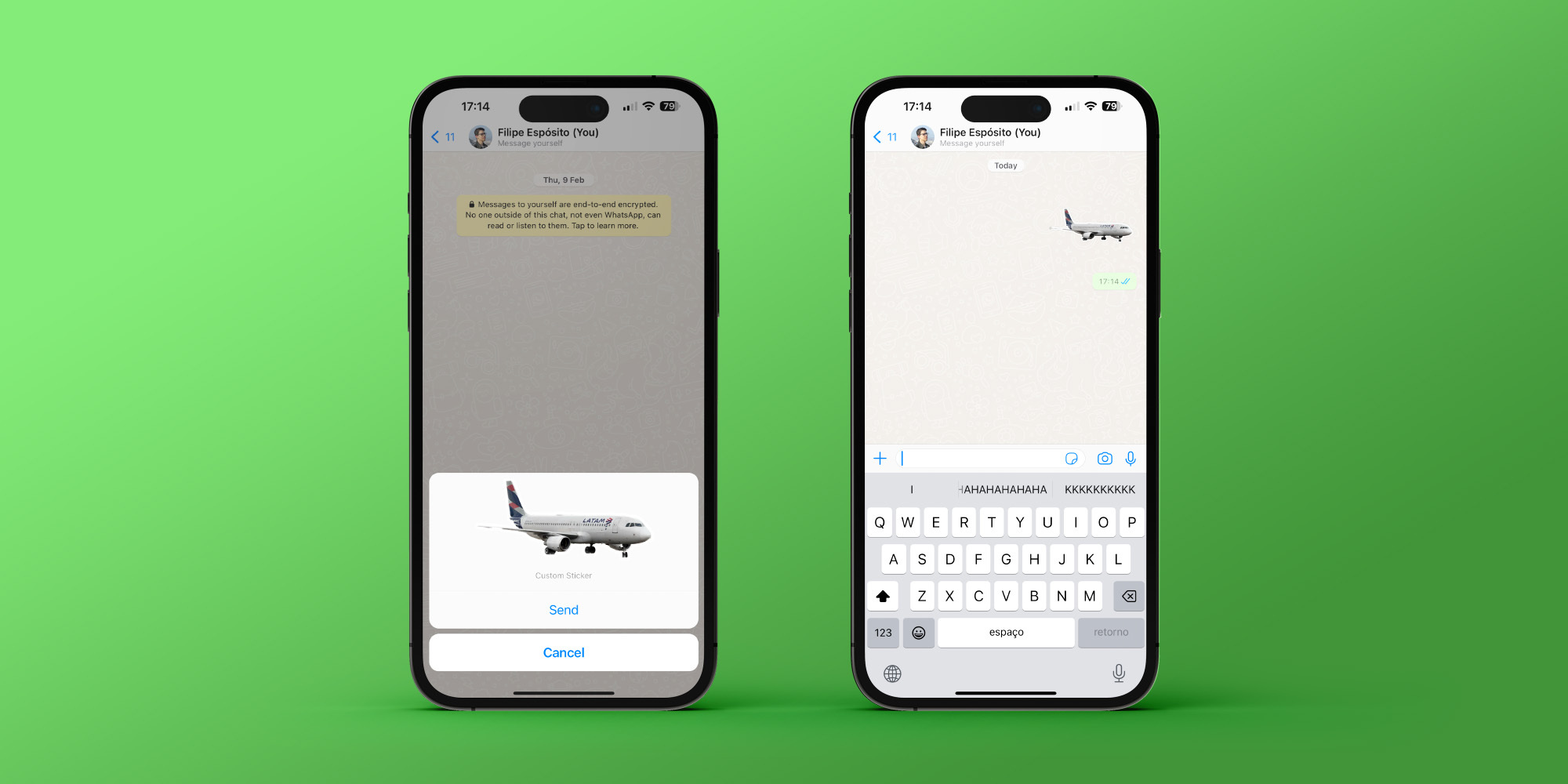 Making deals whatsapp stickers