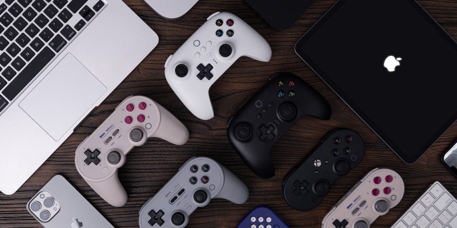 8BitDo game controllers now officially support iPhone, iPad, Mac, and Apple TV