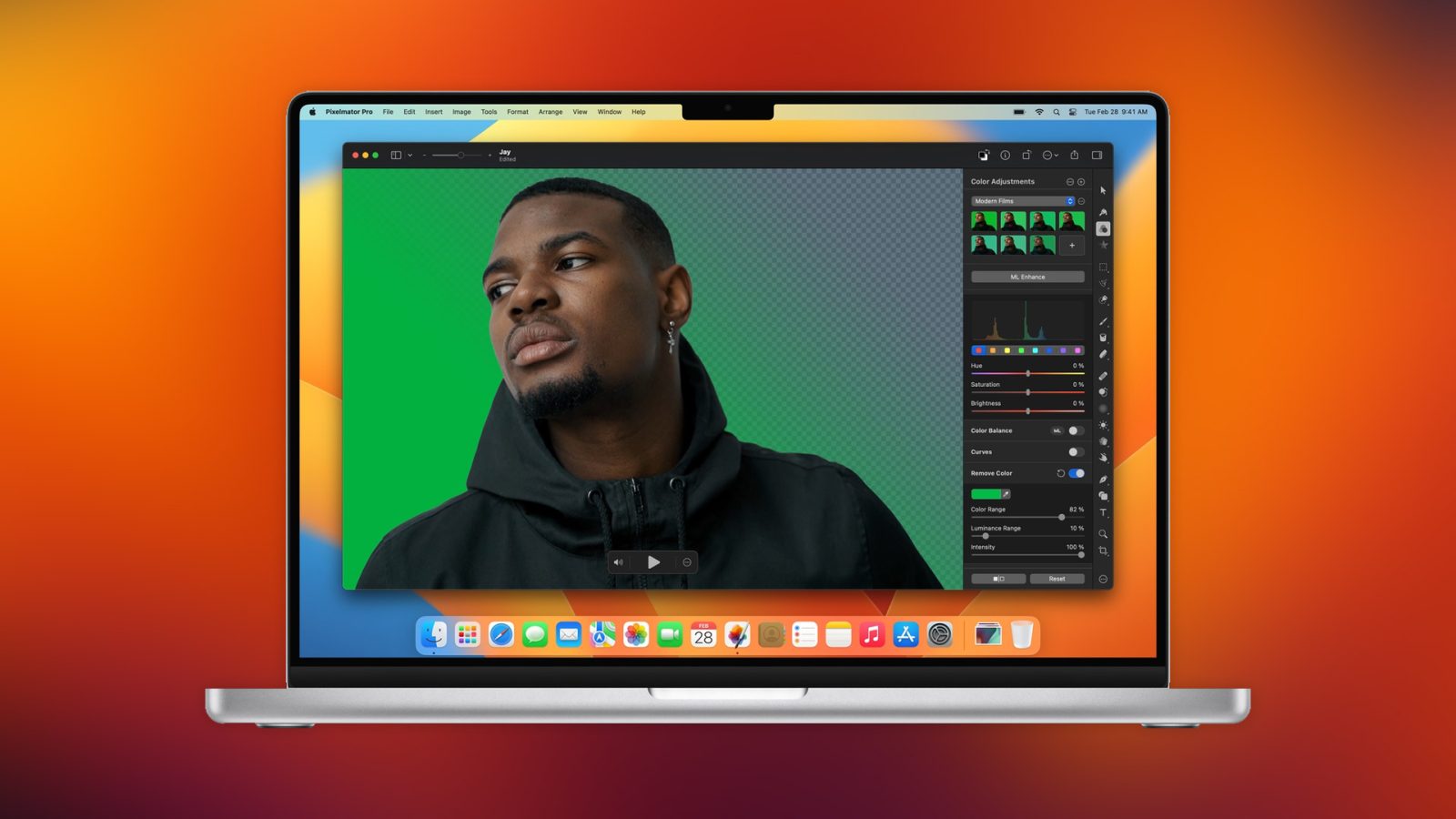 Pixelmator Pro adds new Remove Color adjustment that works for photos and videos