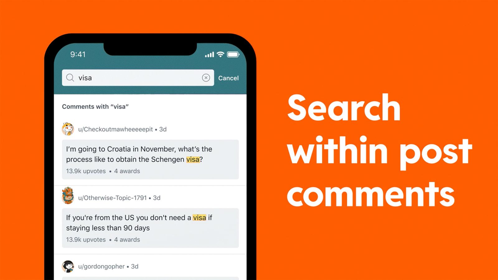 Reddit now lets users search for comments within posts on its app and website