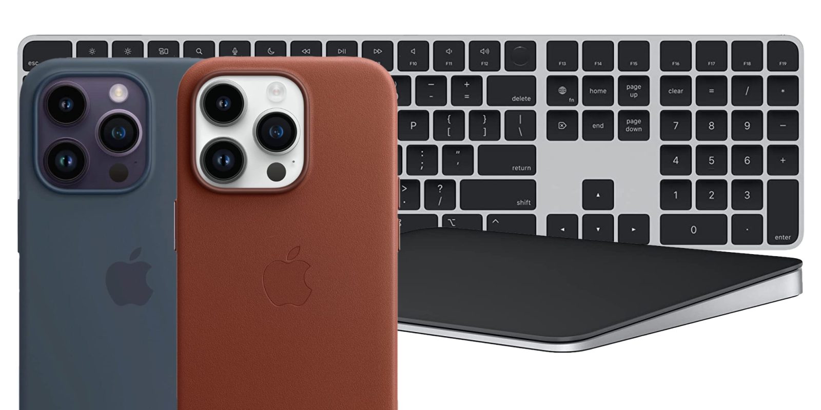 Deals: Official Apple iPhone 14 series cases from $31, black Magic Trackpad II $120, more