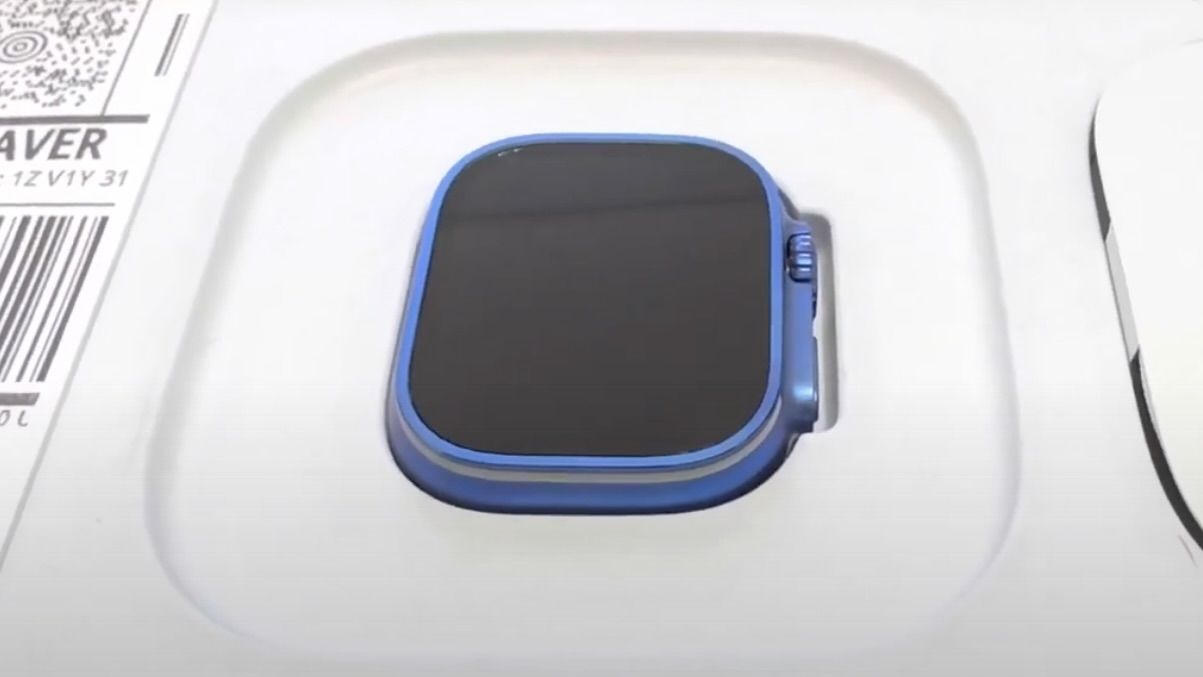 Apple Watch Ultra blue anodized