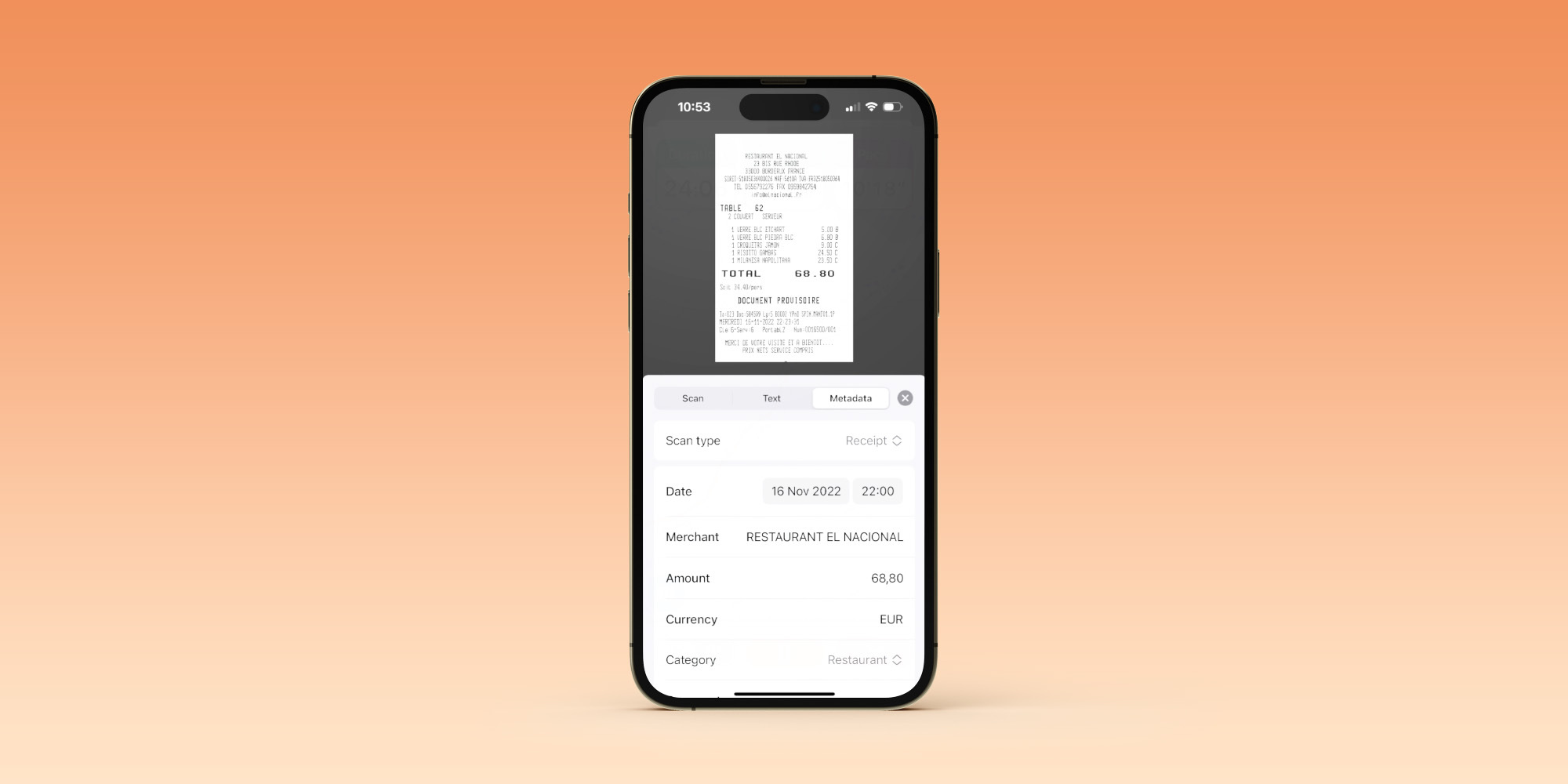 Genius Scan for iOS gets auto expense reports, doc type detection, more
