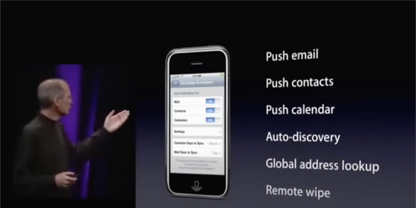 iPhone 2.0 launch exchange