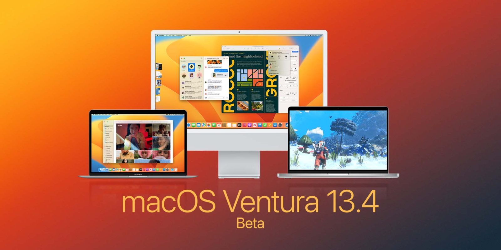 macOS Ventura 13.4 beta