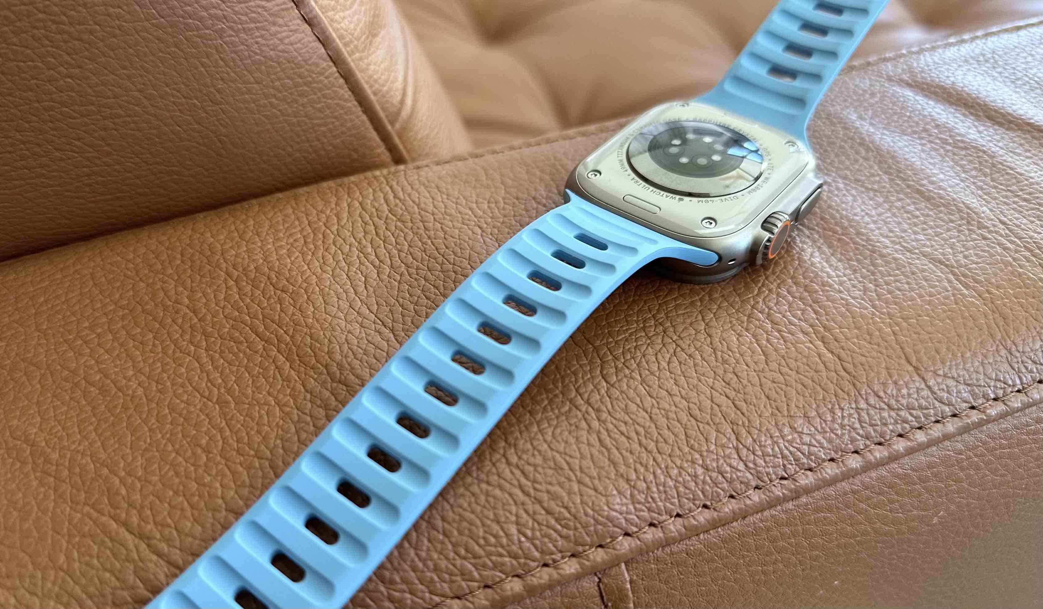 Nomad Electric Blue Spor Kordon Apple Watch Limited Edition