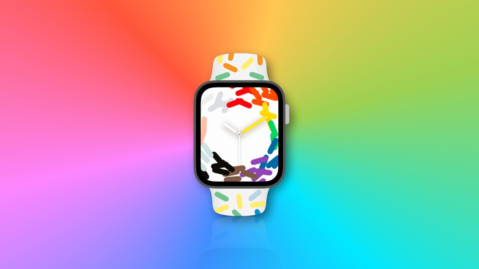Here’s a First Look at the 2023 Apple Watch Pride Face and Band