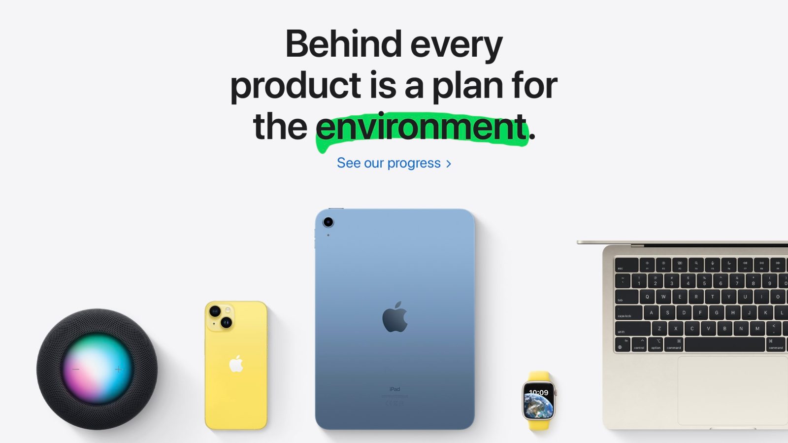 2023 Apple environment report