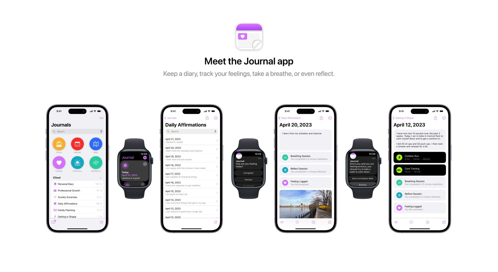 Concept imagines iOS 17&rsquo;s rumored &lsquo;Journal&rsquo; app design - 9to5Mac