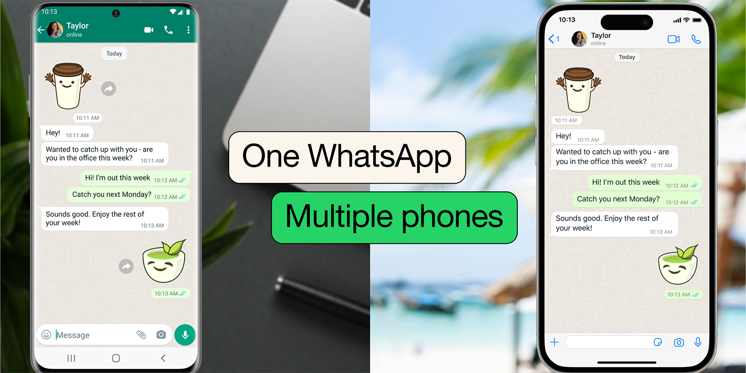 Use one WhatsApp account on two or more phones