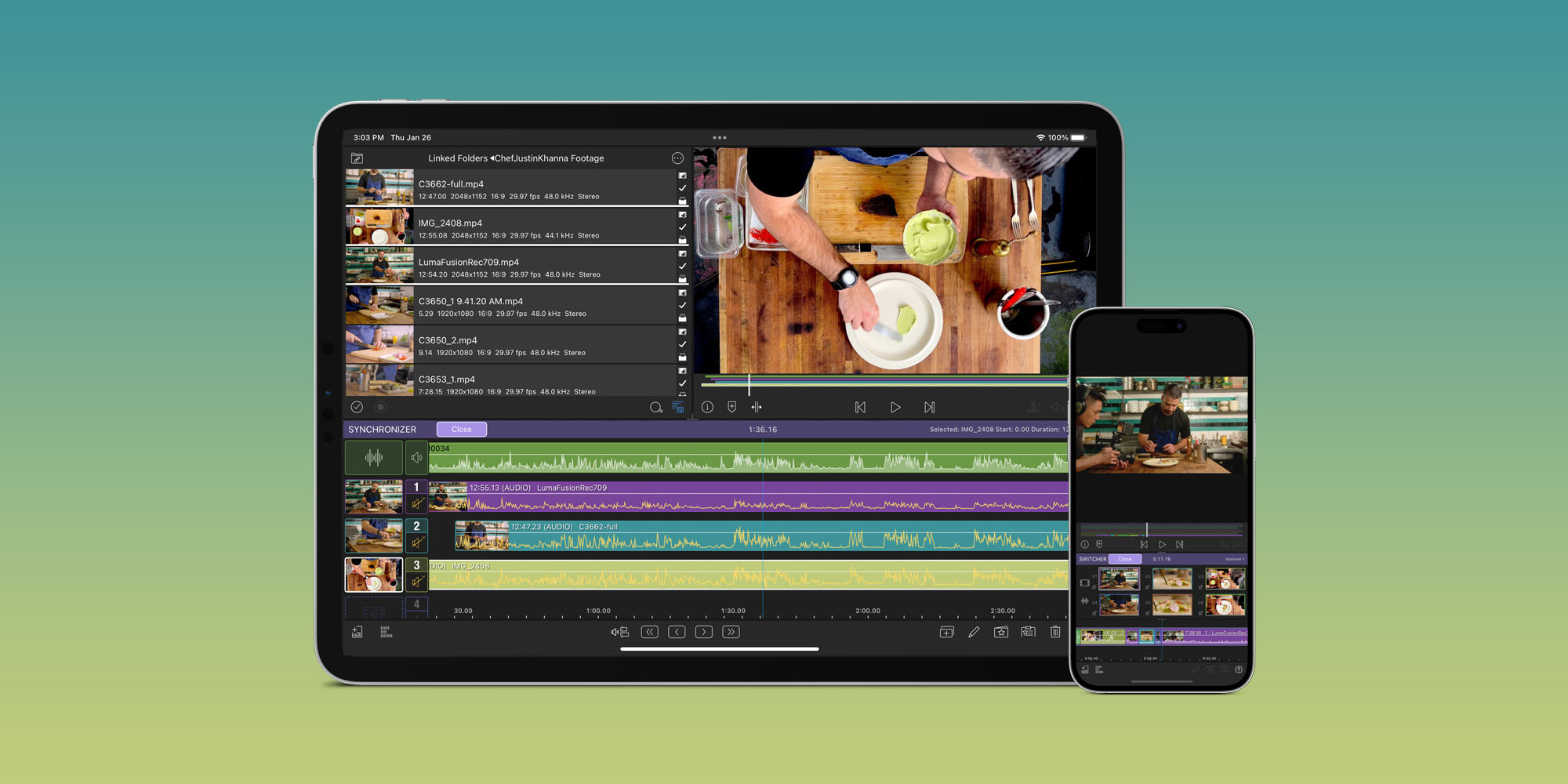 LumaFusion video editor app