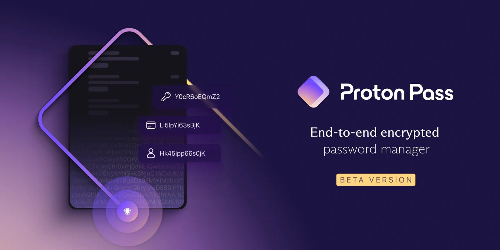 Proton Pass encrypted password manager beta