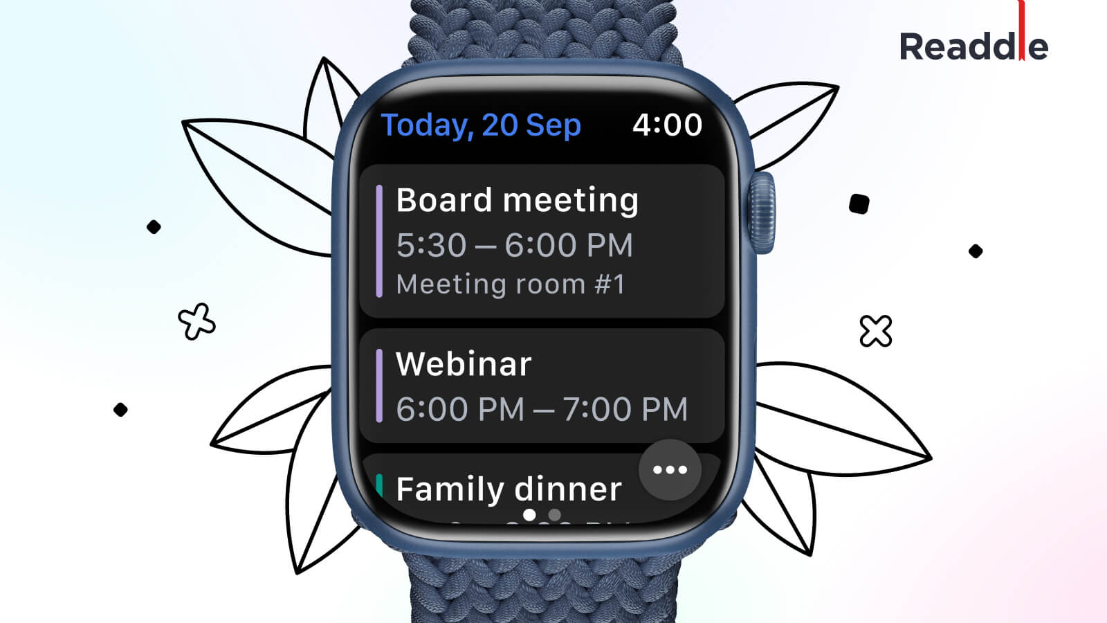 Readdle launches overhauled Calendars app for Apple Watch with new UI