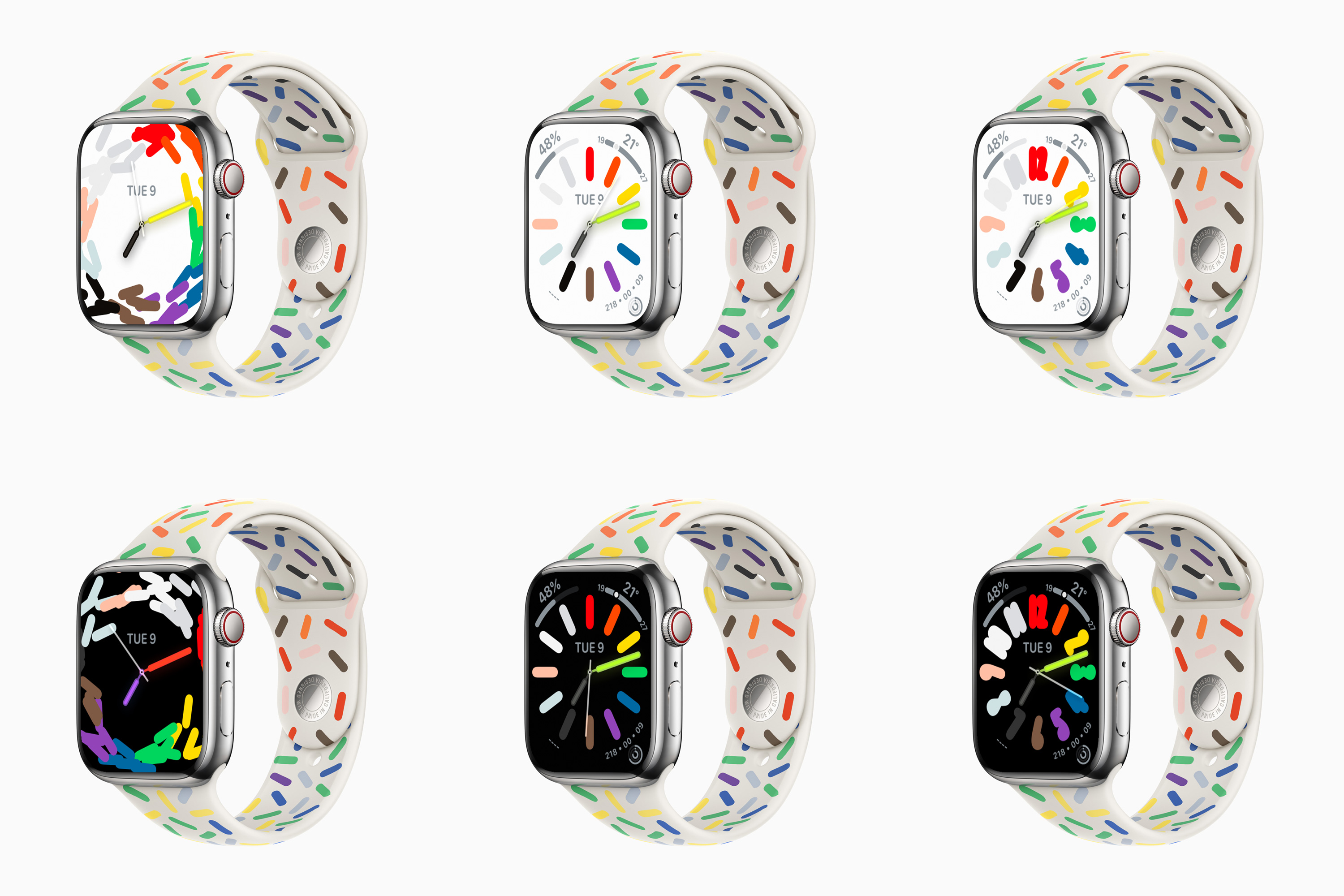 Aquí hay un vistazo al nuevo tema del Orgullo 2023 para Apple Watch y iPhone