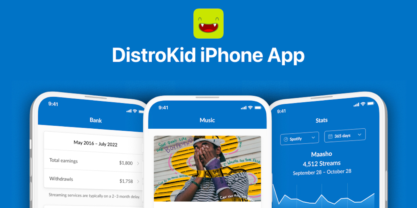 DistroKid iPhone app