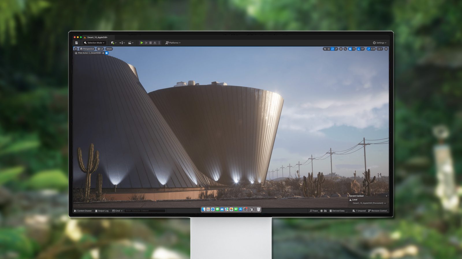 Unreal Engine updated with native Apple Silicon Macs support