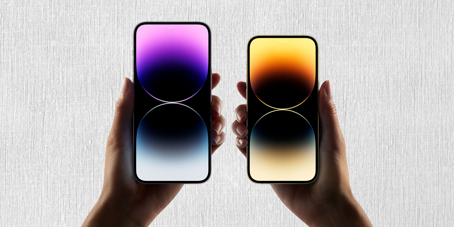 Largest iPhone screens ever | Mockup with all-screen front
