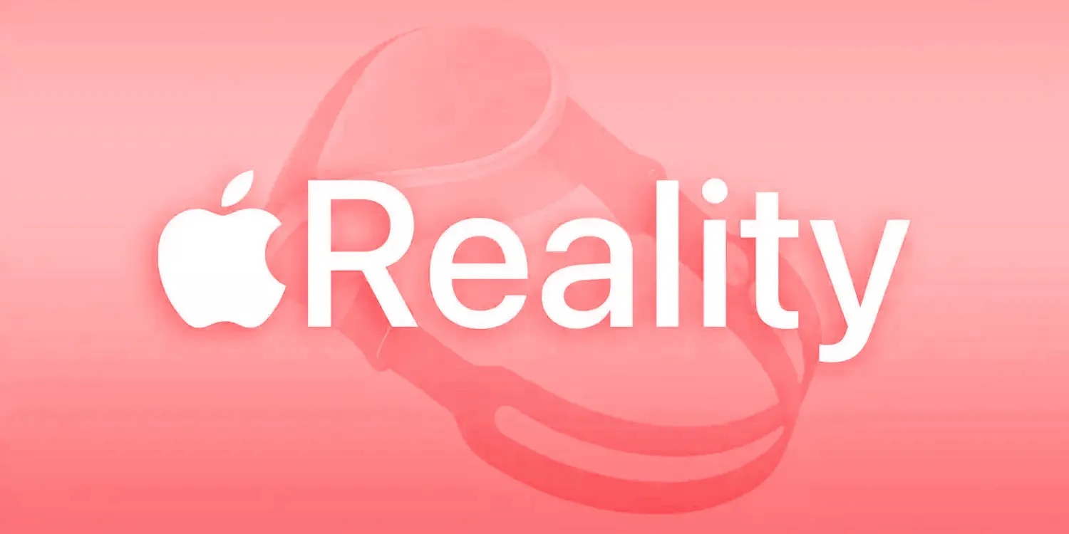 Reality Pro headset significantly compromised | Mockup under Apple Reality wording