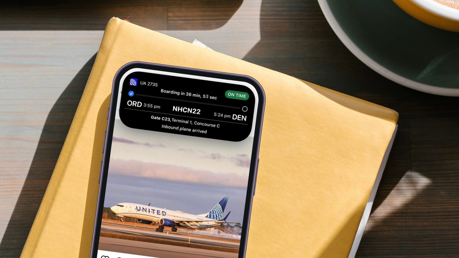 Dynamic Island on iPhone 14 Pro can now track your delayed United flight