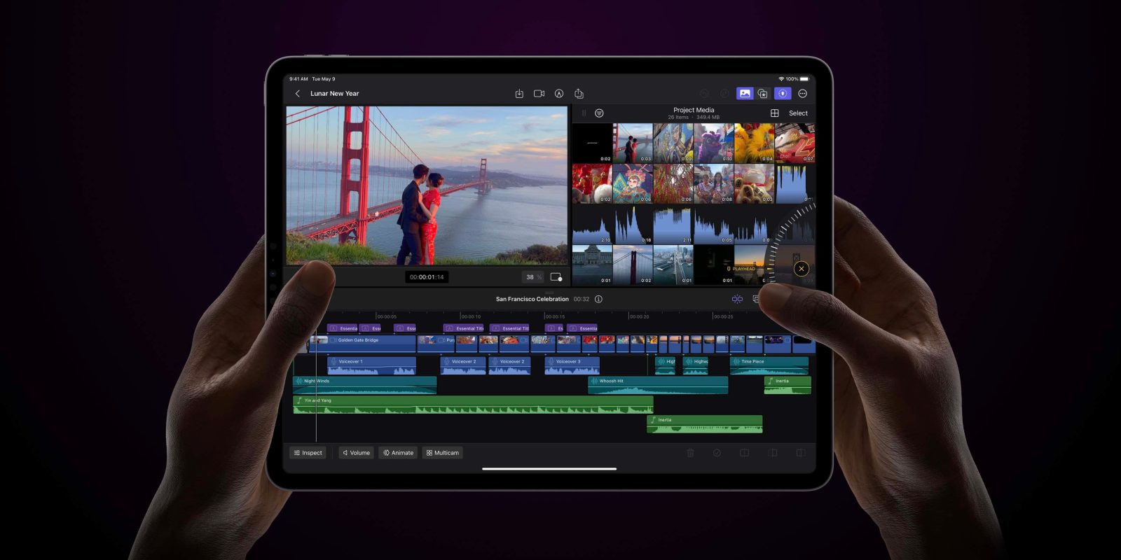 Совместимость Final Cut Pro с iPad