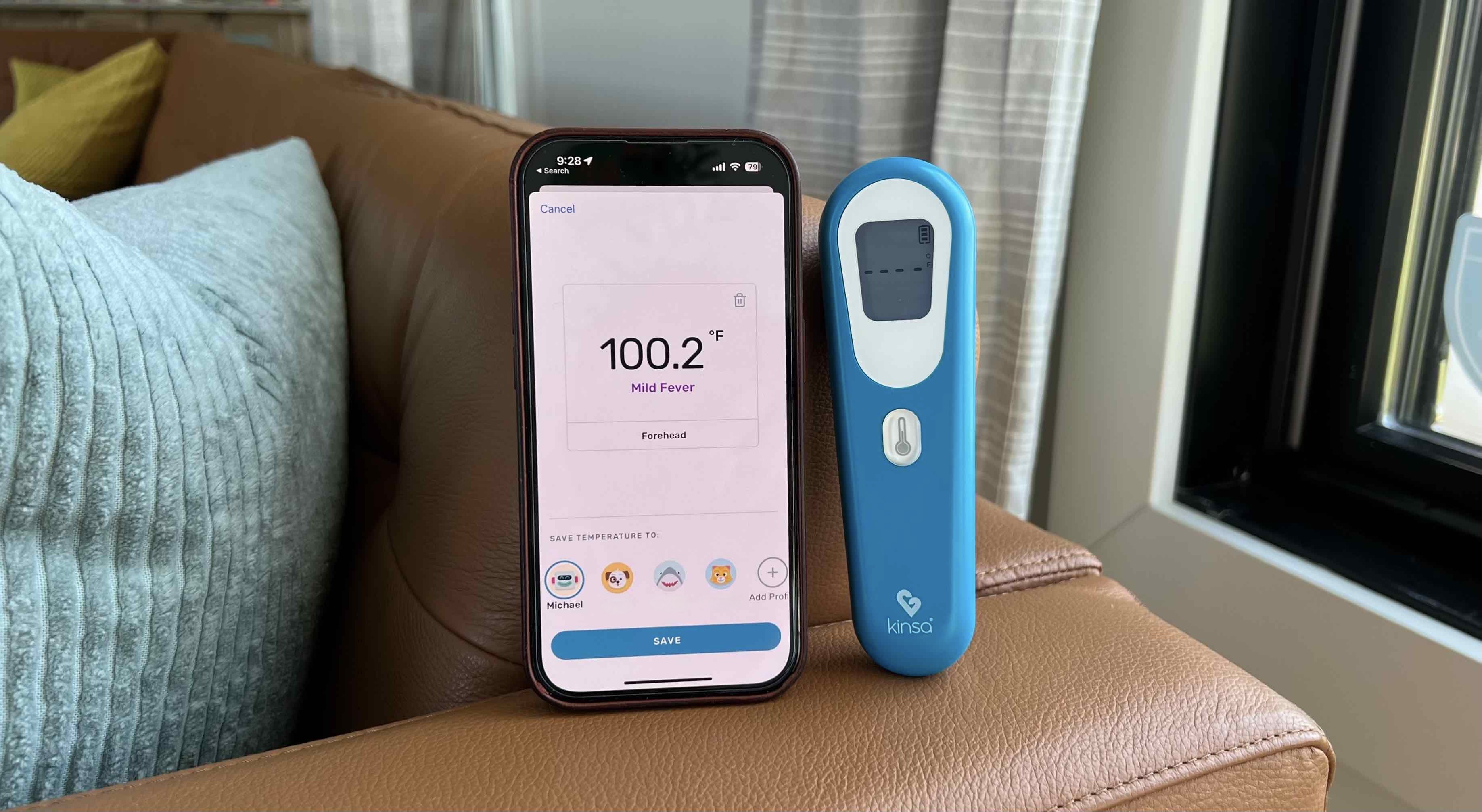 Kinsa QuickScan Smart Thermometer Testbericht