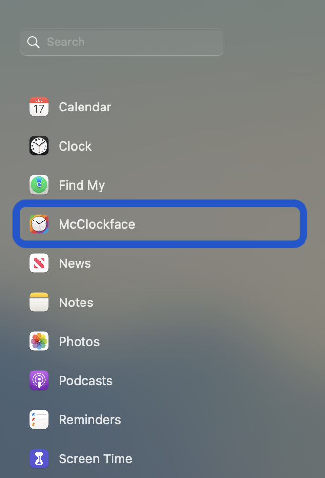 Handson McClockface for Mac brings its delightful customizable