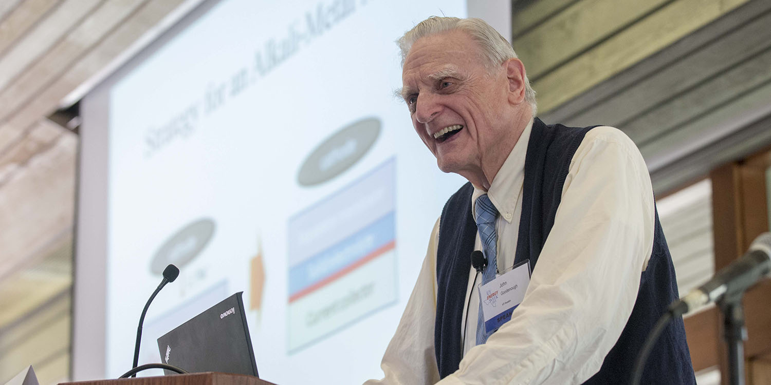 John Goodenough, lithium-ion battery pioneer