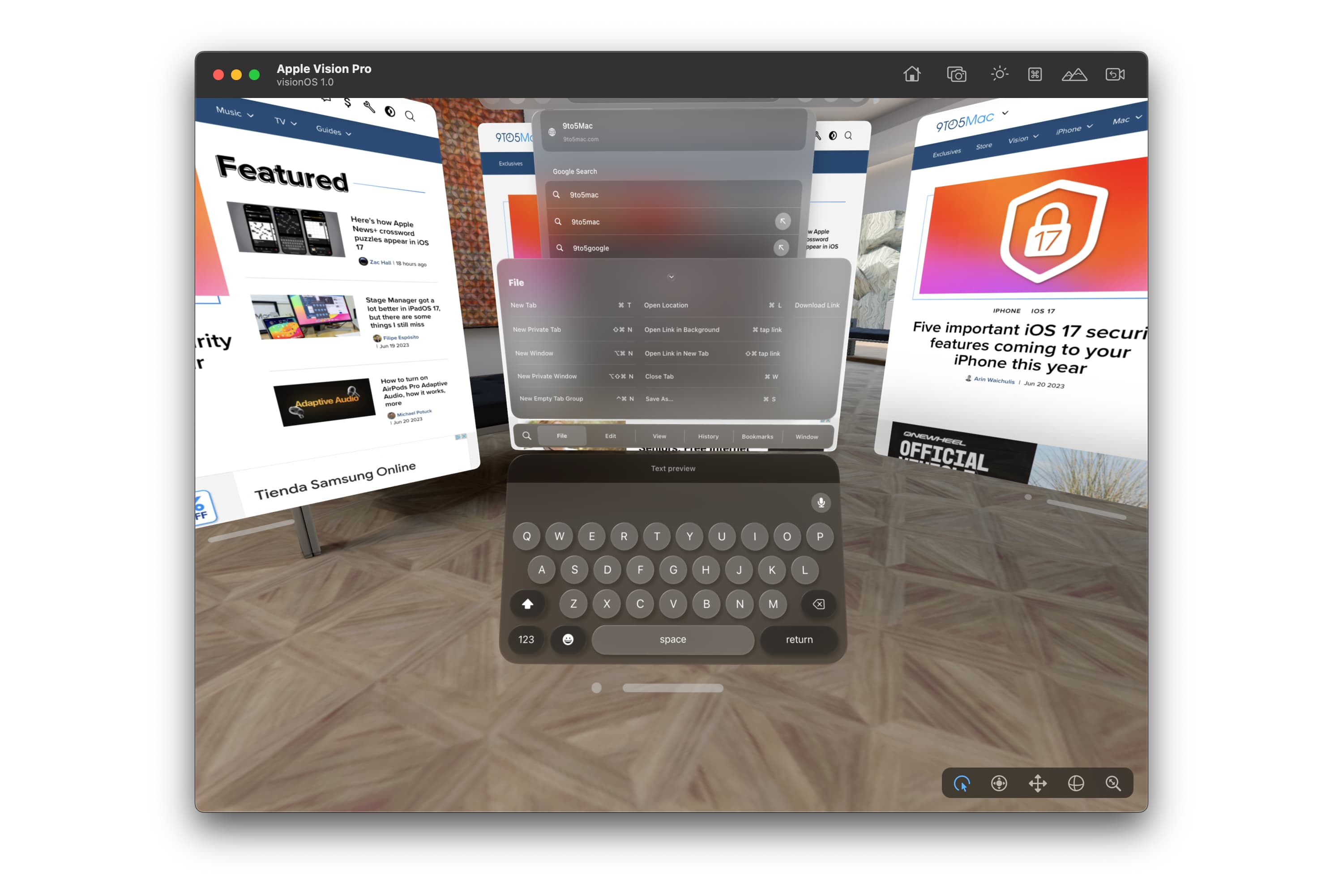 visionOS gives us a closer look at what we'll see with Apple Vision Pro ...
