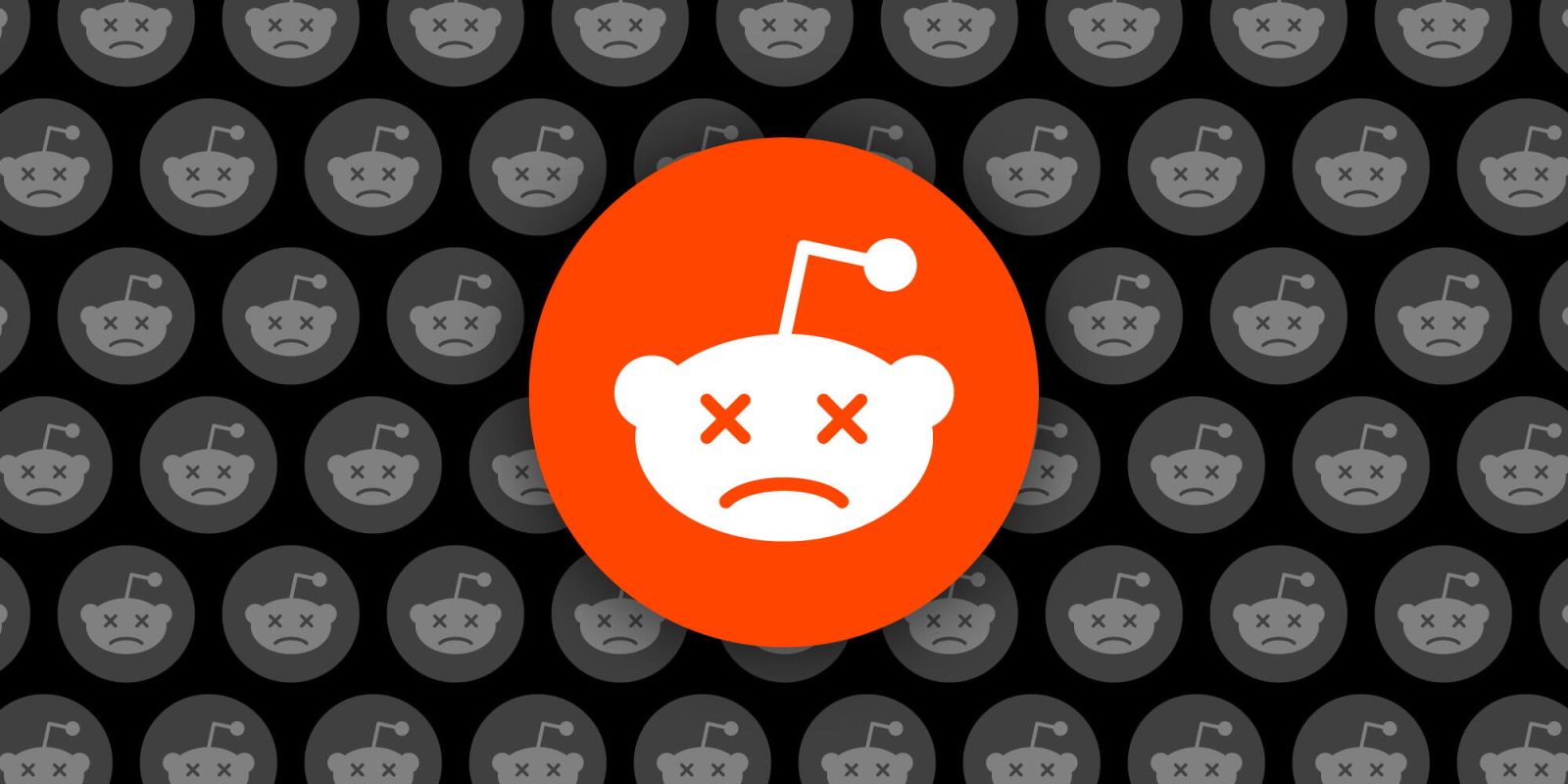 Reddit chats missing | Sad logo