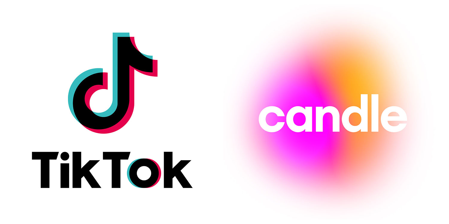 TikTok Candle Media partnership | Company logos shown