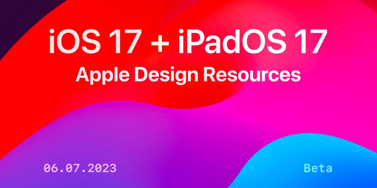 Apple anuncia el primer kit de diseño oficial para Figma con iOS 17 y iPadOS 17