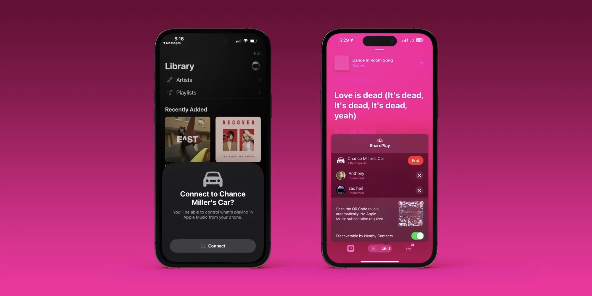 CarPlay in iOS 17: SharePlay für Apple Music, Siri und Wallpaper