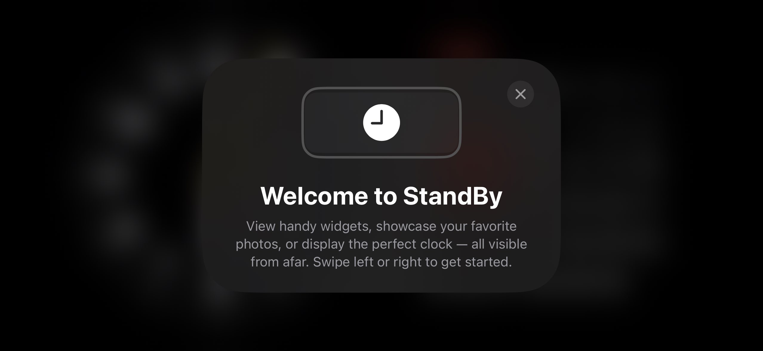 iOS 17 iPhone StandBy use and customize 1