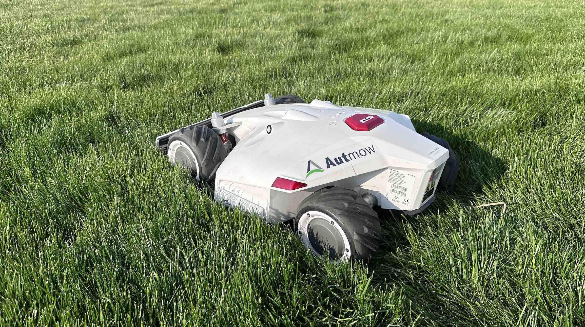 Robot mower no wire sale