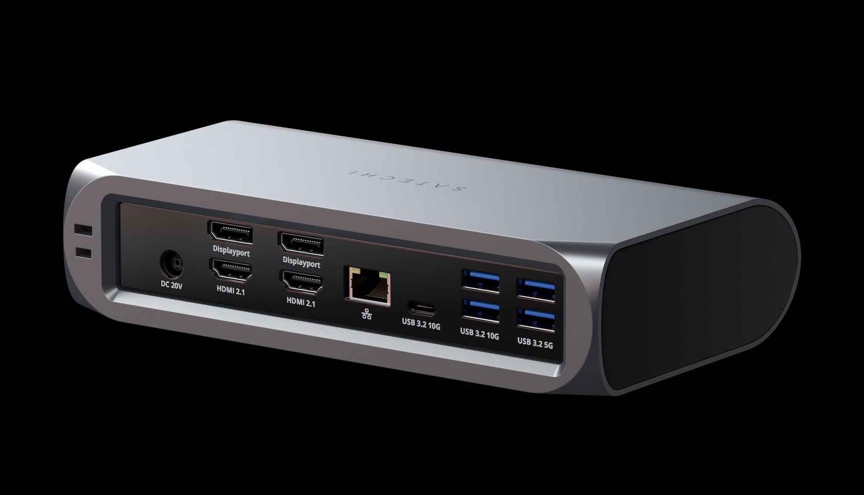 Satechi Thunderbolt 4 Multimedia Pro Dock-2 DisplayPort, 2 HDMI, USB C, 5  USB A Port, Micro/SD, Audio, Ethernet Docking Station Space Gray  ST-DT4PMM-US - Best Buy