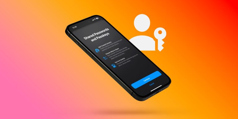 share passwords on iPhone iOS 17