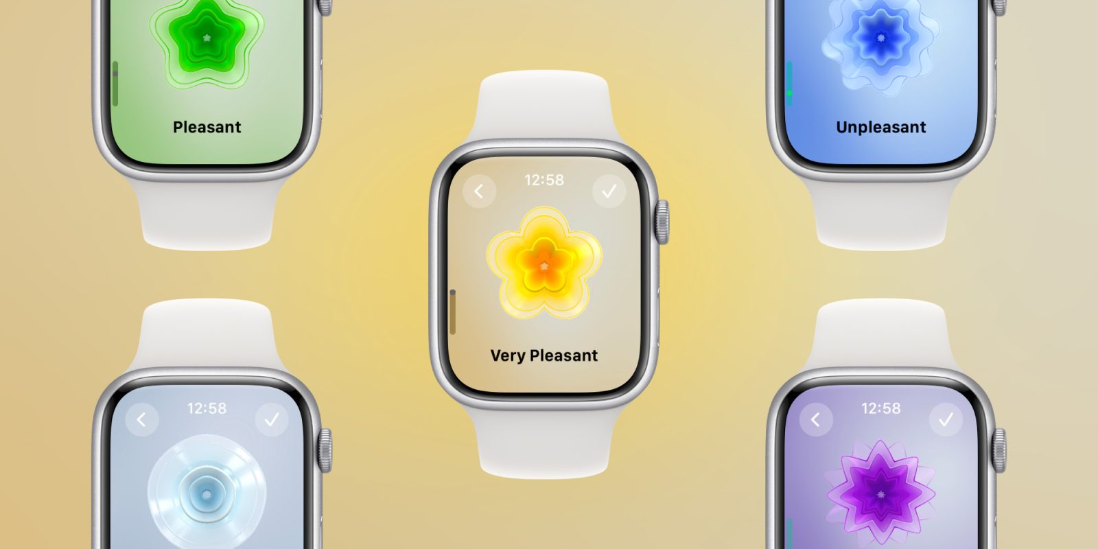 Apple Watch で気分を追跡しましょう。